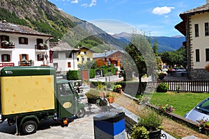 Pre` Saint Didier :Valle d`Aosta-Italy.