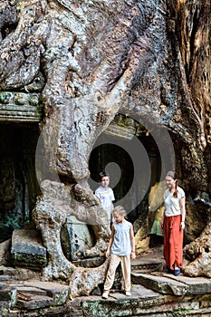 Preah Khan jungle temple