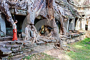 Preah Khan jungle temple