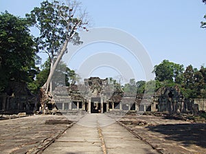 The Preah Khan temple in all its beauty