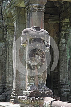 Preah Khan Temple in AngKor Wat