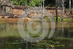 Preah Khan Temple in AngKor Wat