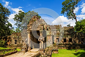 Preah Khan temple entrance