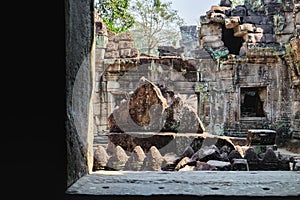 Preah Khan Temple in Siem Reap, Cambodia