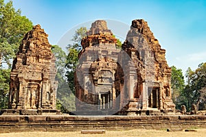 Preah Ko temple in Angkor Complex, Cambodia