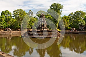 Preah Neak Pean Temple. Angkor. Cambodia