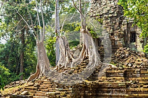 Preah Palilay temple in Angkor Wat