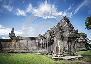 Preah Vihear ancient Khmer temple ruins landmark in Cambodia