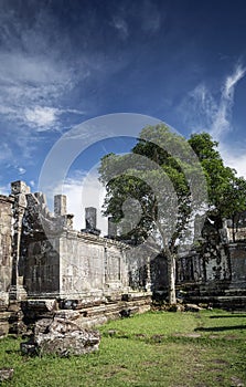 Preah vihear famous ancient temple ruins landmark in cambodia