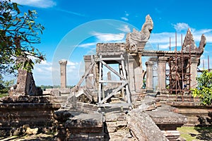 Preah Vihear Temple. a famous Historical site(UNESCO World Heritage) in Preah Vihear, Cambodia.