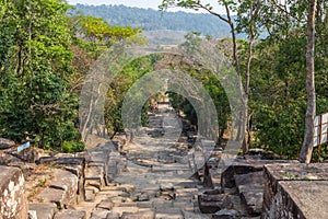 Preah vihear temple stair