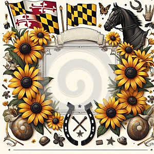 Preakness Stakes graphic template