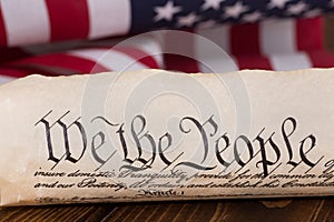 Preamble to the United States Constitution photo