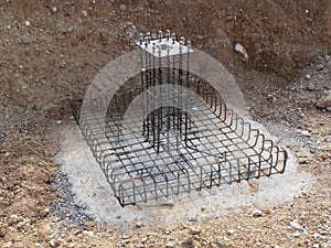 Precast concrete foundation in Thailand