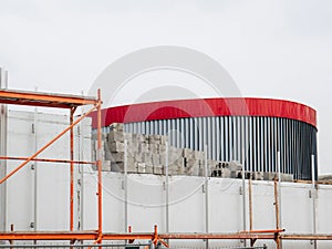 Precast concrete wall panel for construction modern building