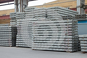 Precast reinforced concrete slabs