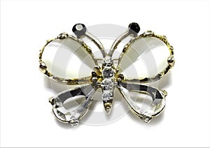 Precious brooch butterfly