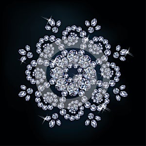 Precious Diamond flower