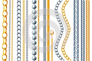 Precious Metals Chains Set