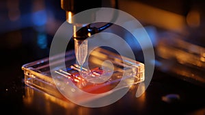 precise robotic liquid dispensing process