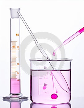 Precise Titration Experiment in a Chemistry Laboratory