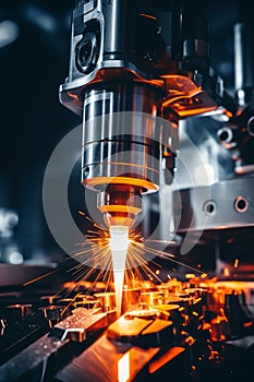 Precision cnc machining of rocket engine component aerospace industry complexity displayed