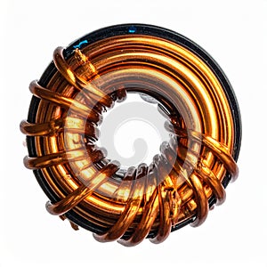 Precision Copper Toroidal Inductor Component