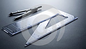 Precision Drafting Tools for Technical Drawing