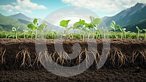 Precision Farming Techniques Minimizing Water Usage for Sustainable and Efficient Agriculture photo