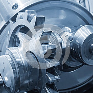 Precision Gear Machining in Progress