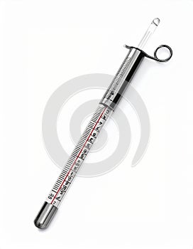 Precision Glass Hydrometer for Liquid Density Measurement