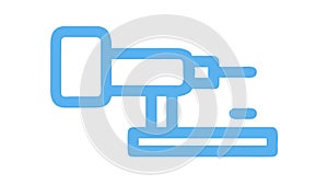 Precision Industrial Machine, Manufacturing and Engineering, vector design Generative AI