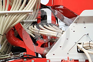 Precision inline seeder. A row seeder.