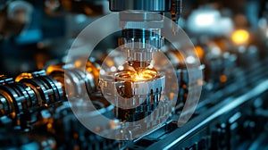 Precision Machining Process Industrial Metal Component Fabrication