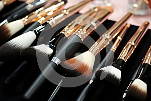 Precision with a Make-up Brush. Generative By Ai