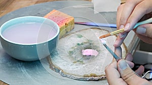 Precision in Porcelain: Dentin Application in Prosthetics Lab