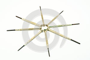 Precision screwdriver isolated on a white background