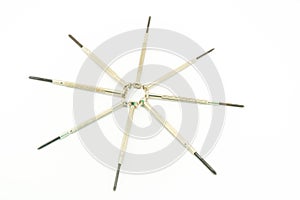 Precision screwdriver isolated on a white background