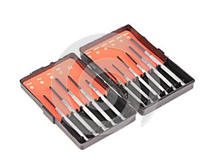 Precision screwdriver set.