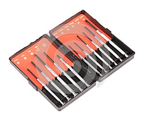 Precision screwdriver set.