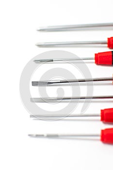 Precision screwdrivers for small screws, used by electronic