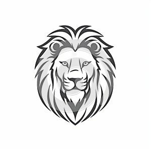 Precisionist Lion Logo Design On White Background