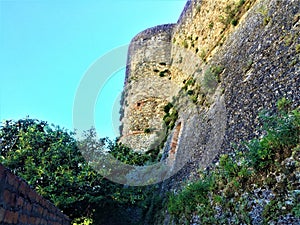 Predappio town in the province of ForlÃ¬ - Cesena, Emilia Romagna region, Italy. History, time and touristic attraction