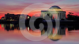 Predawn Cherry blossoms at Washington DC Tidal Basin