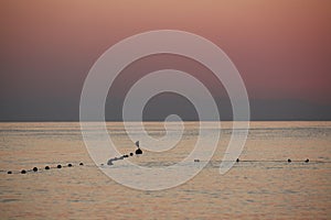 Predawn seascape. Kemer Resort, Turkey