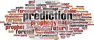 Prediction word cloud