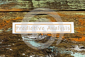 Predictive analysis business technology prediction information decision