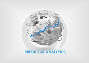 Predictive Analytics concept as illustration.