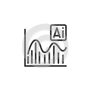 Predictive Analytics line icon