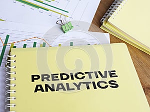 Predictive analytics is shown using the text